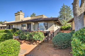 Sedona Condo Patio, 16 Mi to Red Rock State Park
